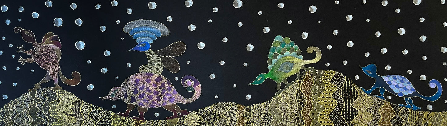Caminata bajo una noche alunada (2025)